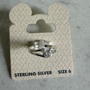 Sterling Silver Ring Disney with Mickey Design